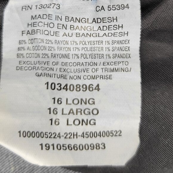 Lee Jeans Women's 16 Long Blue Bootcut Regular Fit Flex Motion fits apx 35x33 - Picture 3 of 16